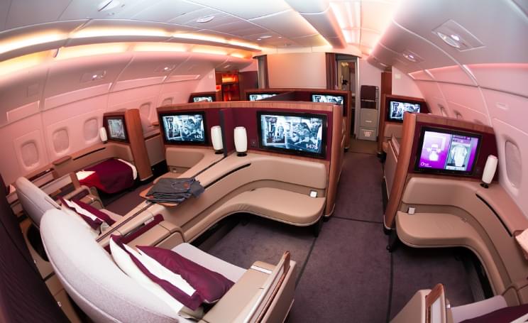 Qatar Airways: la compagnia aerea con la prima classe più lussuosa