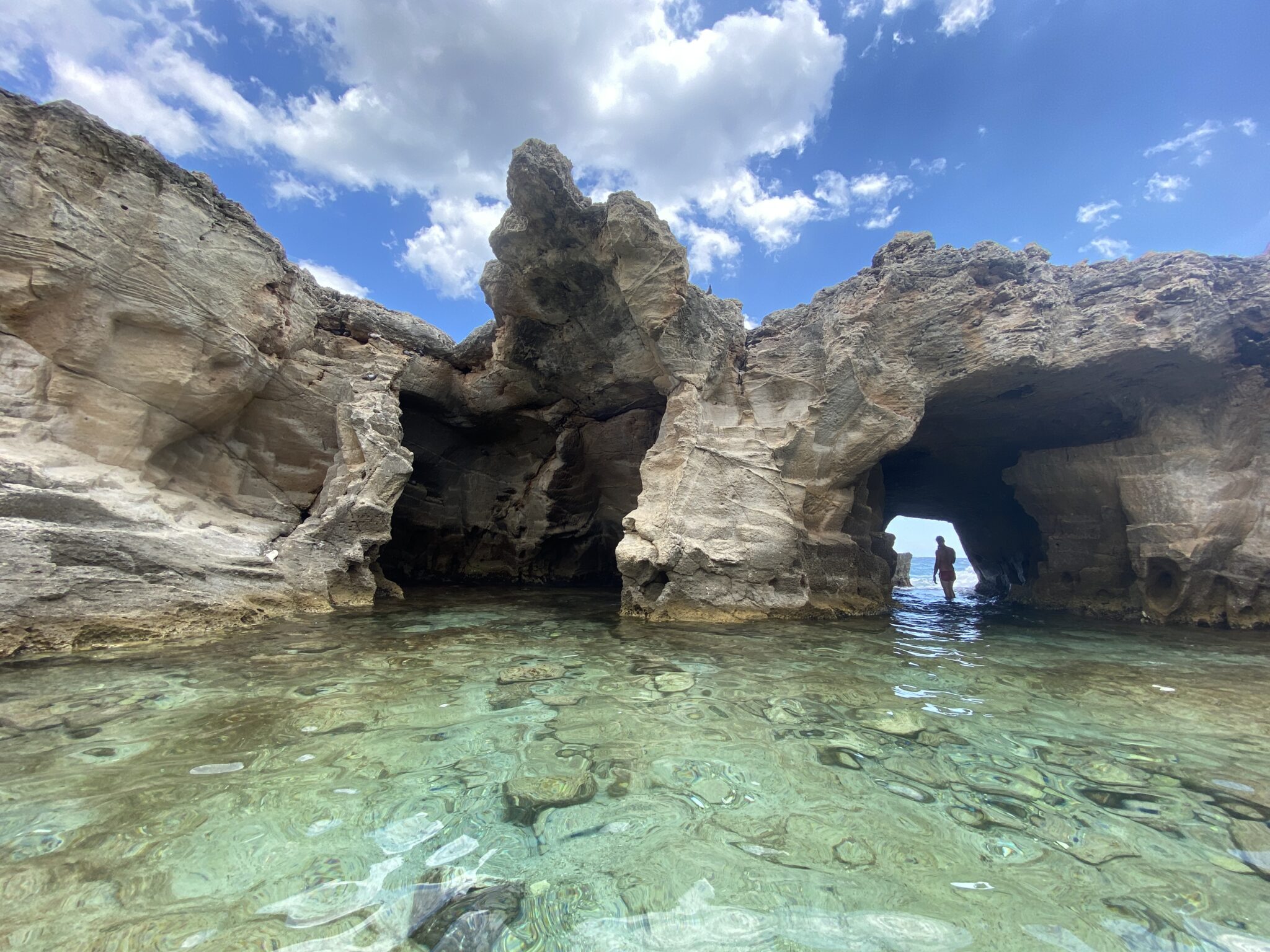 Piscina naturale Marina Serra una delle
